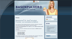 Desktop Screenshot of basenpulver.net